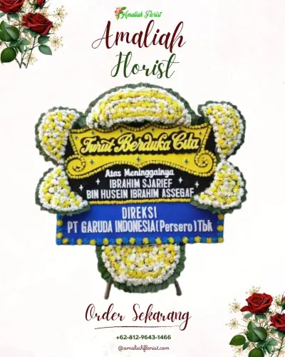 Papan Bunga Duka di Sukaurip